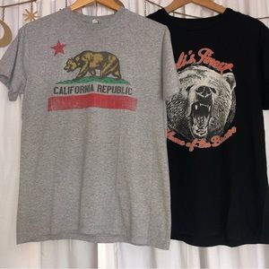 BlackCali’s Finest & Gray California Republic T-Shirt